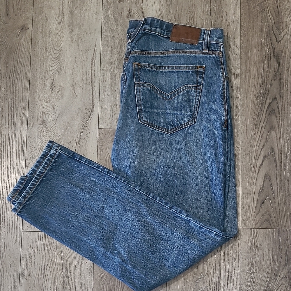 Harley-Davidson Men's Blue Straight Jeans